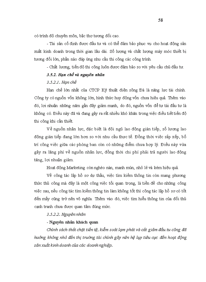 image for page Nâng cao năng lực đấu thầu xây lắp của Công ty cổ phần Kỹ thuật điện sông Đà