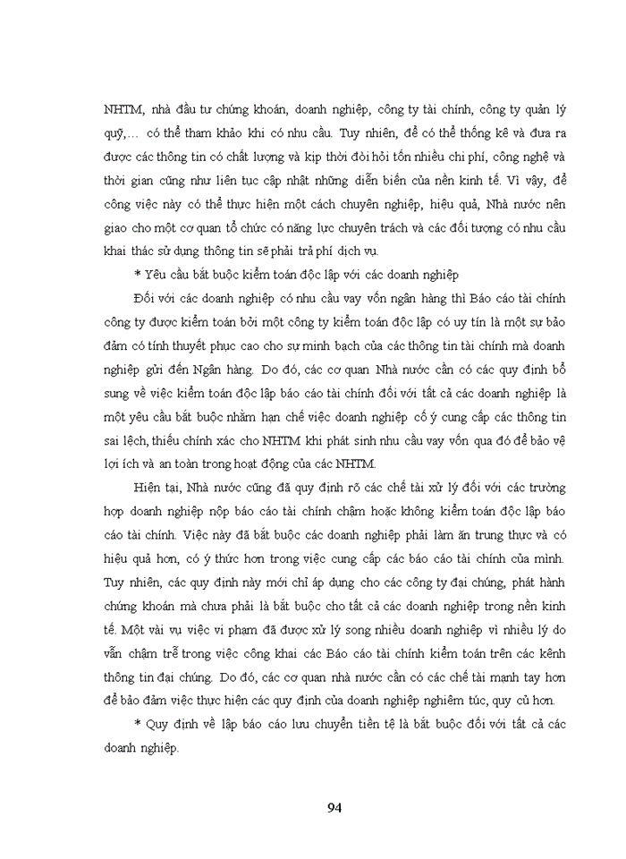 image for page Phân tích báo cáo tài chính doanh nghiệp trong hoạt động cho vay tại Ngân hàng TMCP Công thương Việt Nam – Chi nhánh Hà Nội