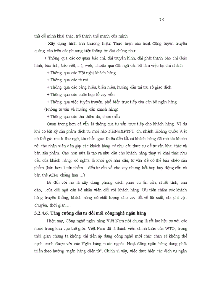 image for page Nâng cao chất lượng cho vay đối với doanh nghiệp vừa và nhỏ của Ngân hàng Nông nghiệp và Phát triển nông thôn chi nhánh Hoàng Quốc Việt