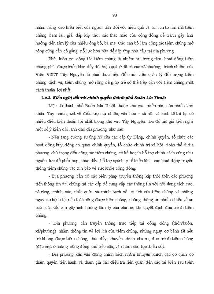 image for page Tổ chức thực thi chương trình Tiêm chủng mở rộng của viện Vệ sinh Dịch tễ Tây Nguyên trên địa bàn thành phố Buôn Ma Thuột