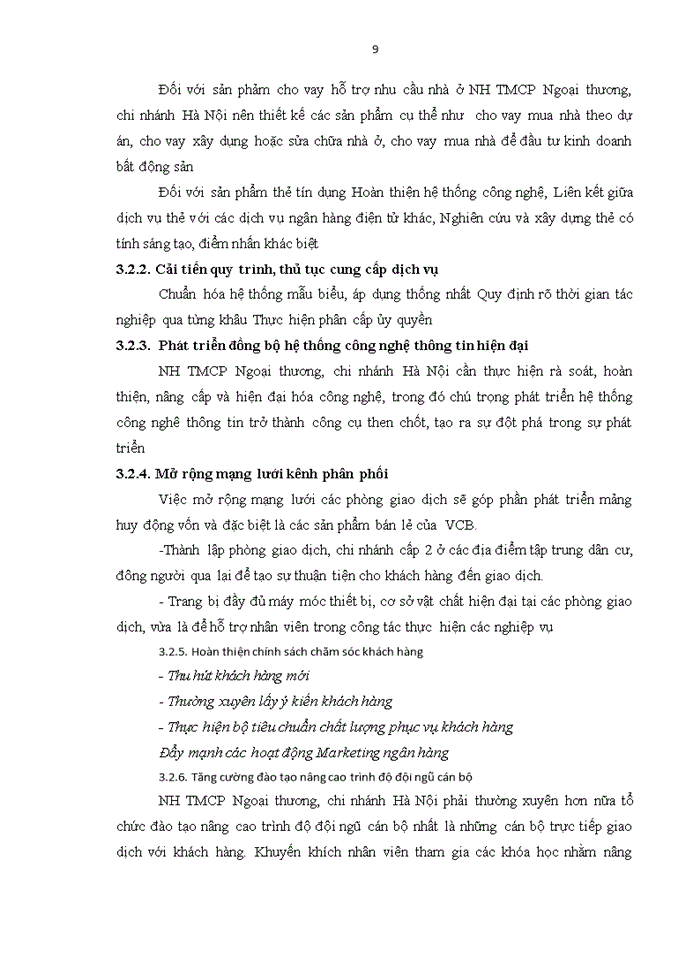 image for page Phát triển dịch vụ ngân hàng bán lẻ tại Ngân hàng TMCP Ngoại Thương Việt Nam – chi nhánh Hà Nội