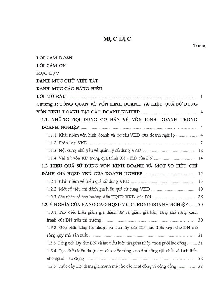 image for page Một số giải pháp nâng cao hiệu quả sử dụng vốn sản xuất kinh doanh tại Tổng công ty Sông Thu - Tổng cục Công nghiệp Quốc phòng
