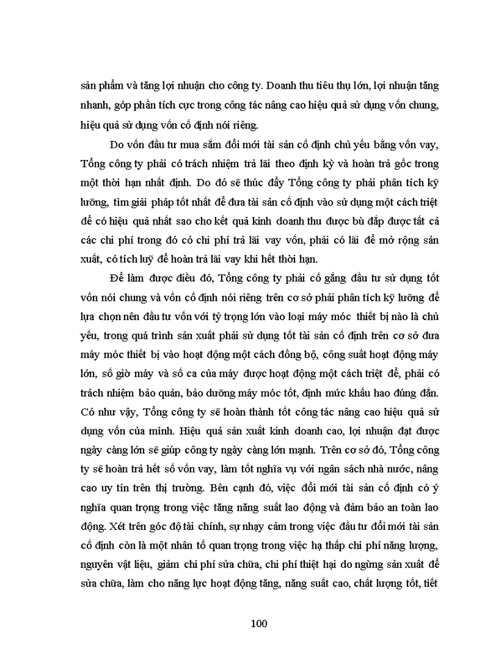 image for page Một số giải pháp nâng cao hiệu quả sử dụng vốn sản xuất kinh doanh tại Tổng công ty Sông Thu - Tổng cục Công nghiệp Quốc phòng