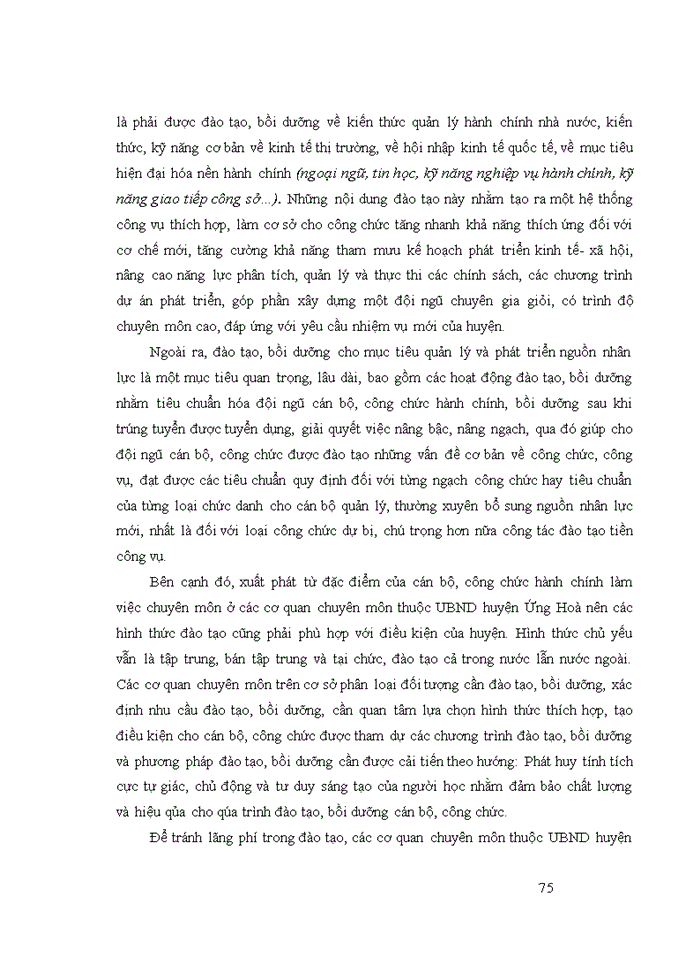 image for page Nâng cao chất lượng cán bộ công chức của UBND huyện ỨNG HÒA thành phố HÀ NỘI