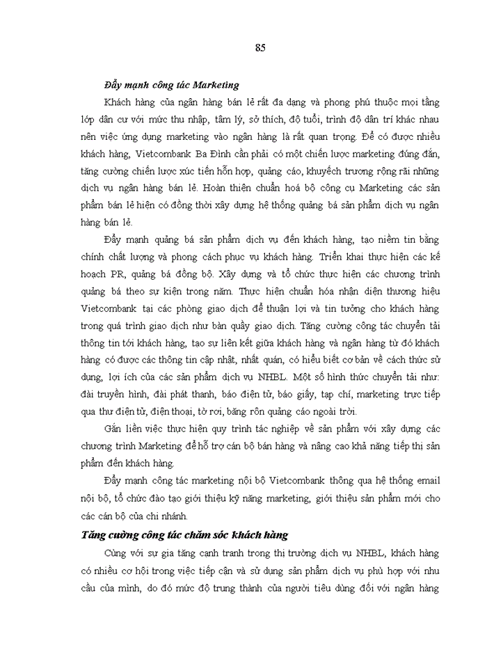 image for page Giải pháp phát triển dịch vụ ngân hàng bán lẻ tại ngân hàng thương mại cổ phần ngoại THƯƠNG VIỆT NAM - chi nhánh BA ĐÌNH
