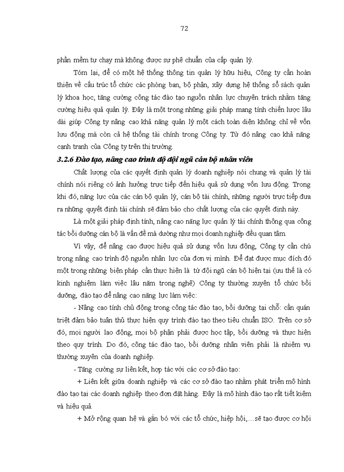 image for page Nâng cao hiệu quả sử dụng vốn lưu động của công ty TNHH THƯƠNG MẠI MINH HÀN