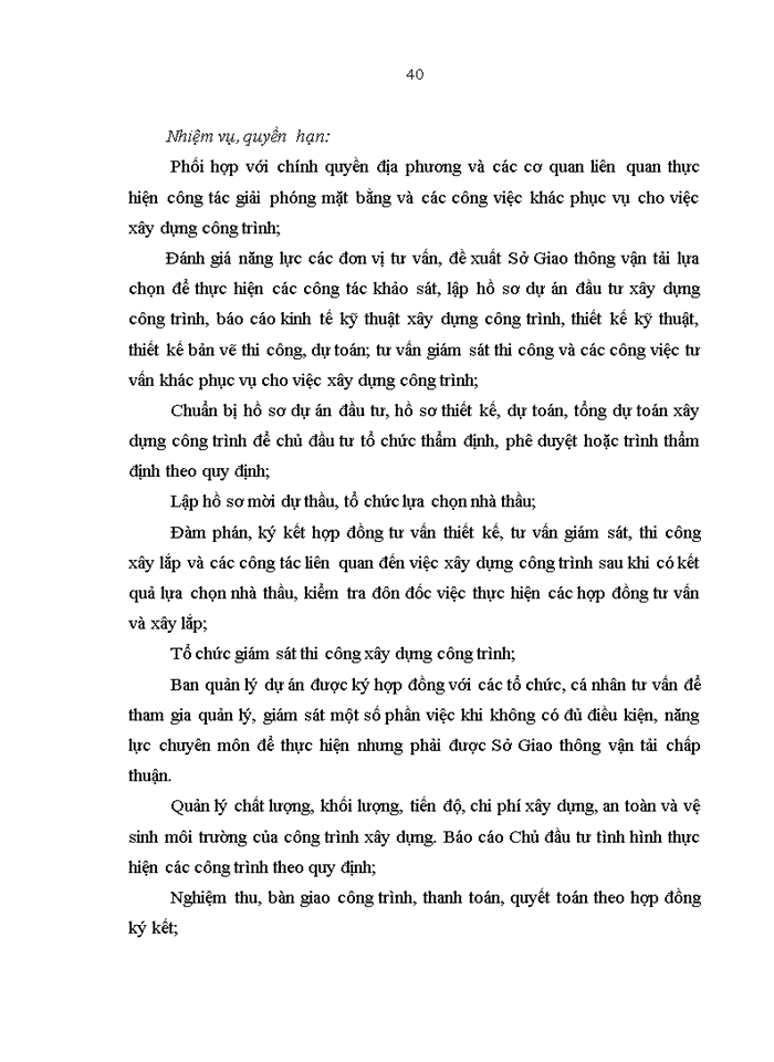 image for page Quản lý chất lượng thi công xây dựng công trình giao thông đường bộ của ban quản lý dự án sở giao thông vận tải ĐẮK LẮK