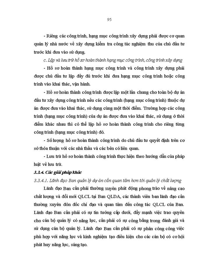 image for page Quản lý chất lượng thi công xây dựng công trình giao thông đường bộ của ban quản lý dự án sở giao thông vận tải ĐẮK LẮK