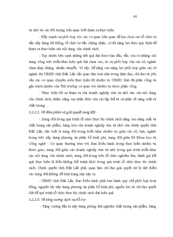 image for page Tổ chức thực thi chính sách nâng cao năng suất và chất lượng sản phẩm, hàng hóa  của doanh nghiệp vừa và nhỏ của chính quyền tỉnh ĐẮK LẮK
