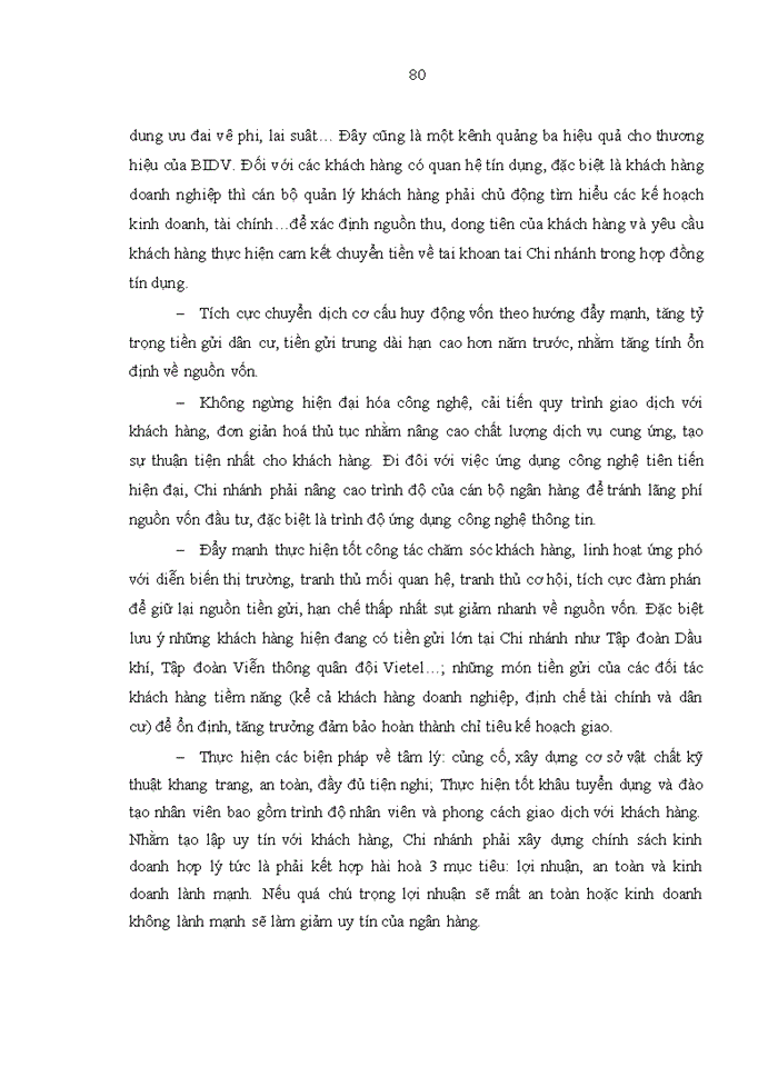 image for page Giải pháp mở rộng cho vay tiêu dùng tín chấp  đối với khcn tại ngân hàng tmcp đầu tư và phát triển việt nam - chi nhánh đông đô