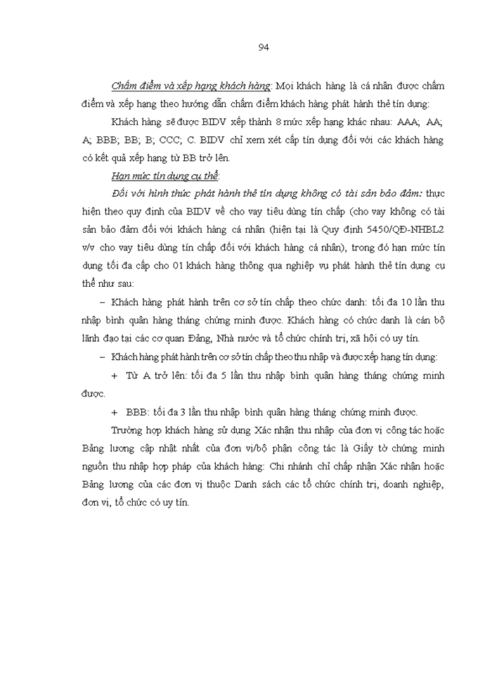 image for page Giải pháp mở rộng cho vay tiêu dùng tín chấp  đối với khcn tại ngân hàng tmcp đầu tư và phát triển việt nam - chi nhánh đông đô