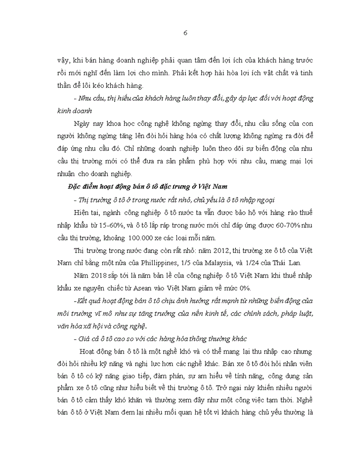 image for page Quản lý bán ô tô tại công ty cổ phần ô tô âu châu giai đoạn 2015 - 2020 chi nhánh phía BẮC