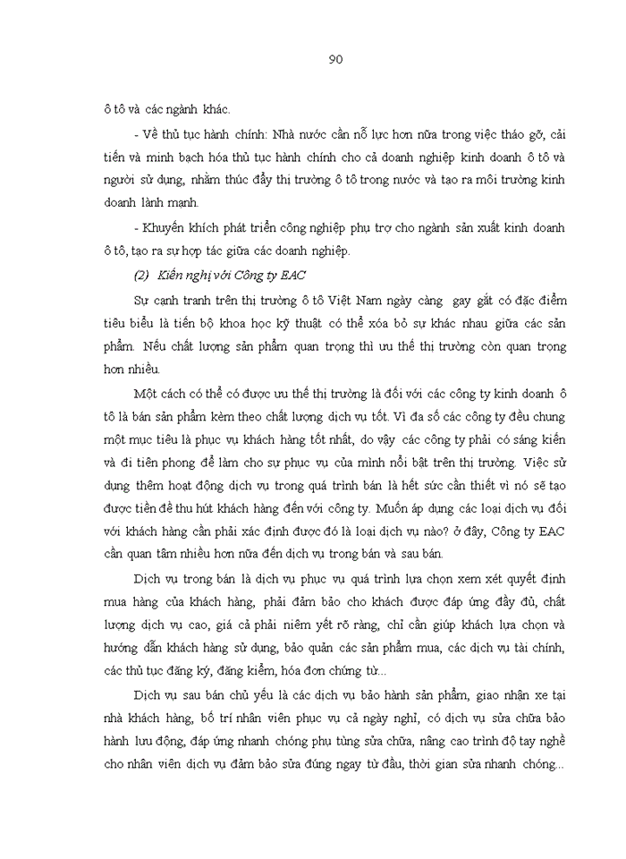 image for page Quản lý bán ô tô tại công ty cổ phần ô tô âu châu giai đoạn 2015 - 2020 chi nhánh phía BẮC