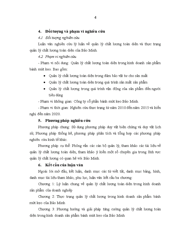 image for page Quản lý chất lượng toàn diện trong kinh doanh sản phẩm bánh mứt kẹo của công ty cổ phần bánh mứt kẹo bảo minh