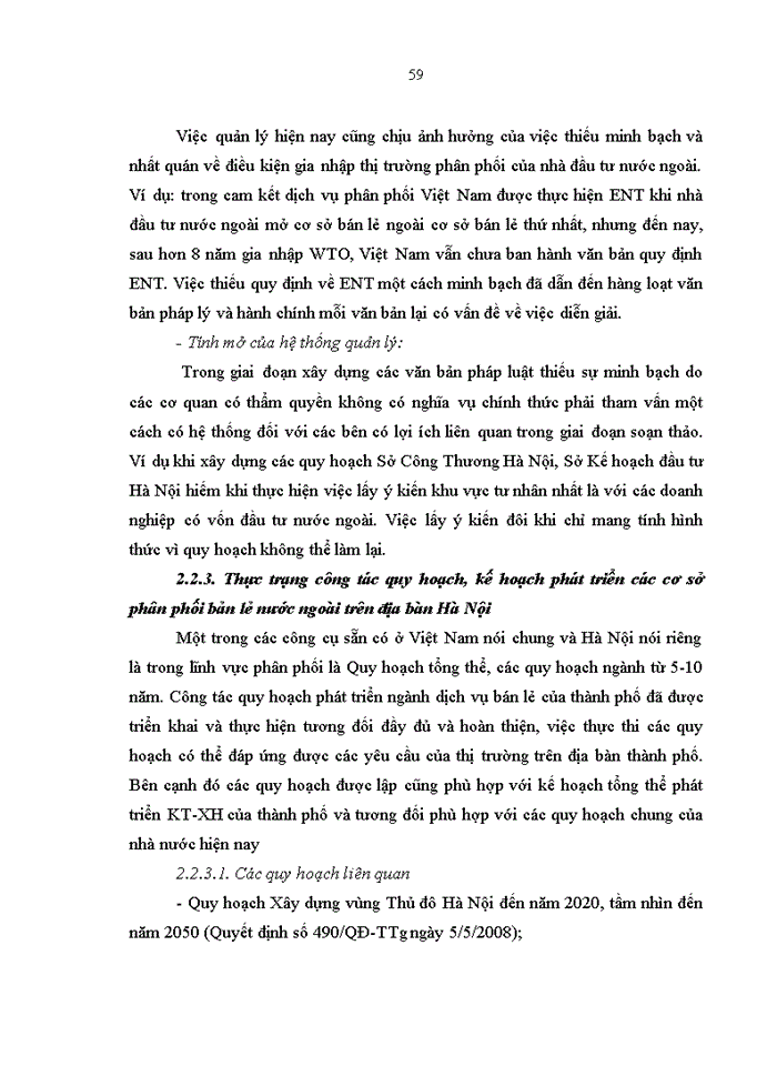 image for page Biện pháp nâng cao công tác quản lý nhà nước đối với các cơ sở phân phối bán lẻ nước ngoài trên địa bàn HÀ NỘI