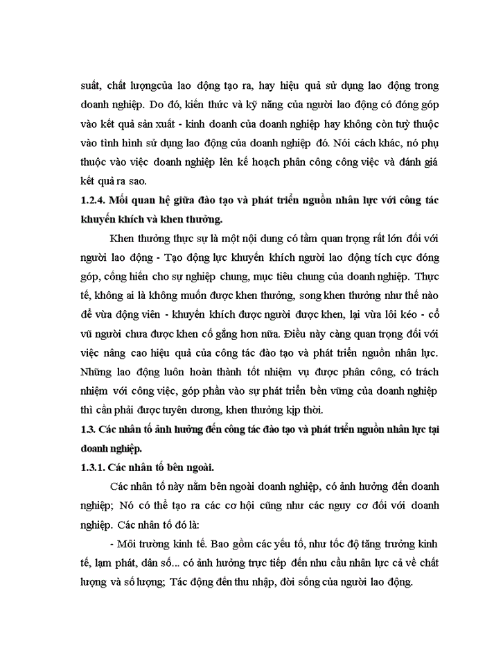 image for page Hoàn thiện công tác đào tạo và phát triển nguồn nhân lực tại ngân hàng nông nghiệp và phát triển nông thôn việt nam chi nhánh HÀ TÂY