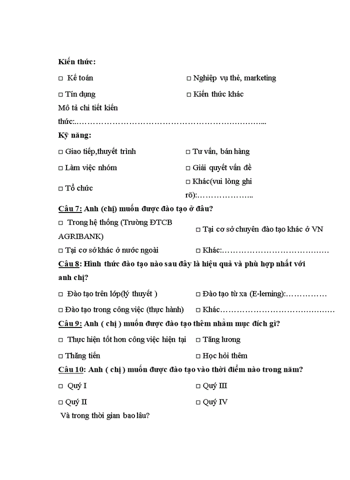 image for page Hoàn thiện công tác đào tạo và phát triển nguồn nhân lực tại ngân hàng nông nghiệp và phát triển nông thôn việt nam chi nhánh HÀ TÂY