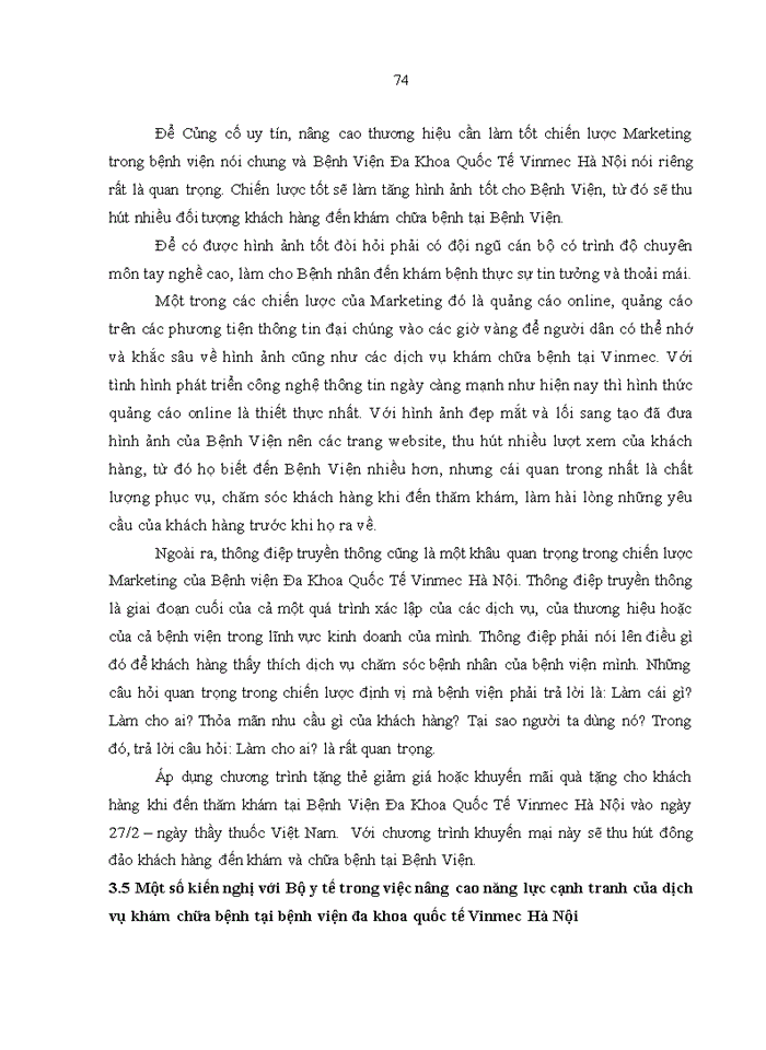 image for page Nâng cao năng lực cạnh tranh trong cung ứng dịch vụ khám chữa bệnh tại bệnh viện đa khoa quốc tế VINMEC, HÀ NỘI