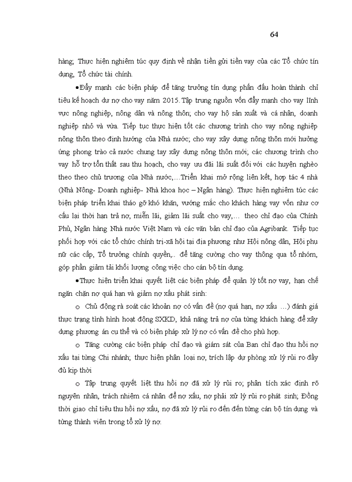 image for page Giải pháp phòng ngừa và hạn chế rủi ro tín dụng tại ngân hàng nông nghiệp và phát triển nông thôn việt nam – chi nhánh hà nội