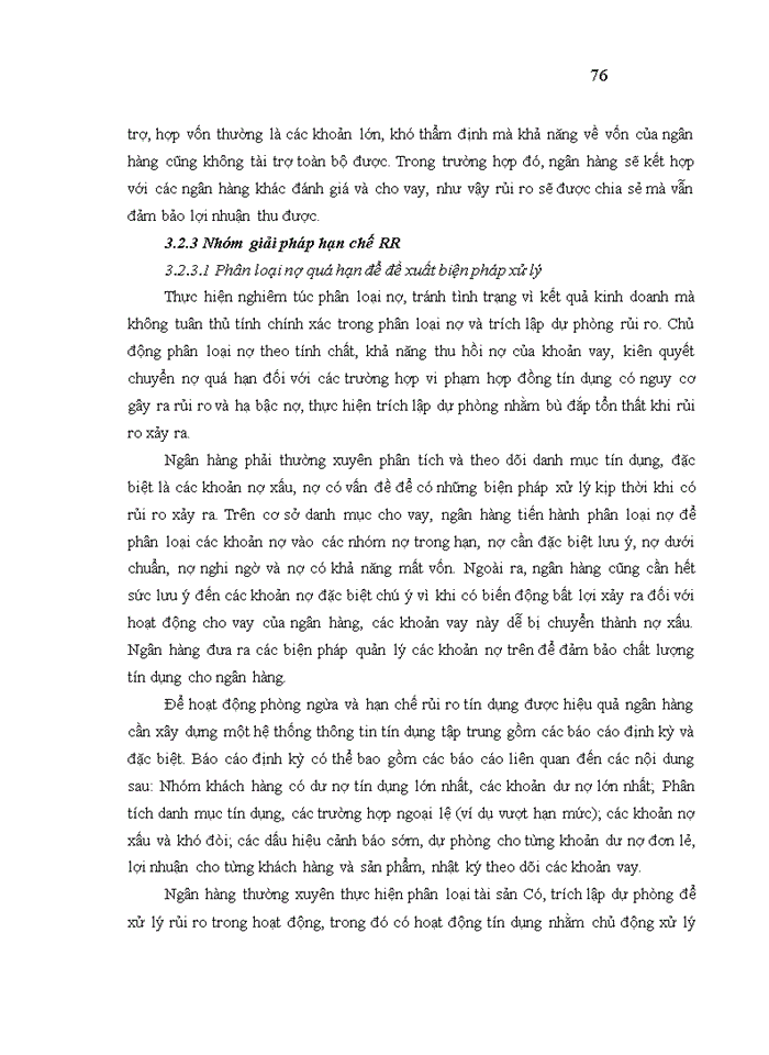image for page Giải pháp phòng ngừa và hạn chế rủi ro tín dụng tại ngân hàng nông nghiệp và phát triển nông thôn việt nam – chi nhánh hà nội