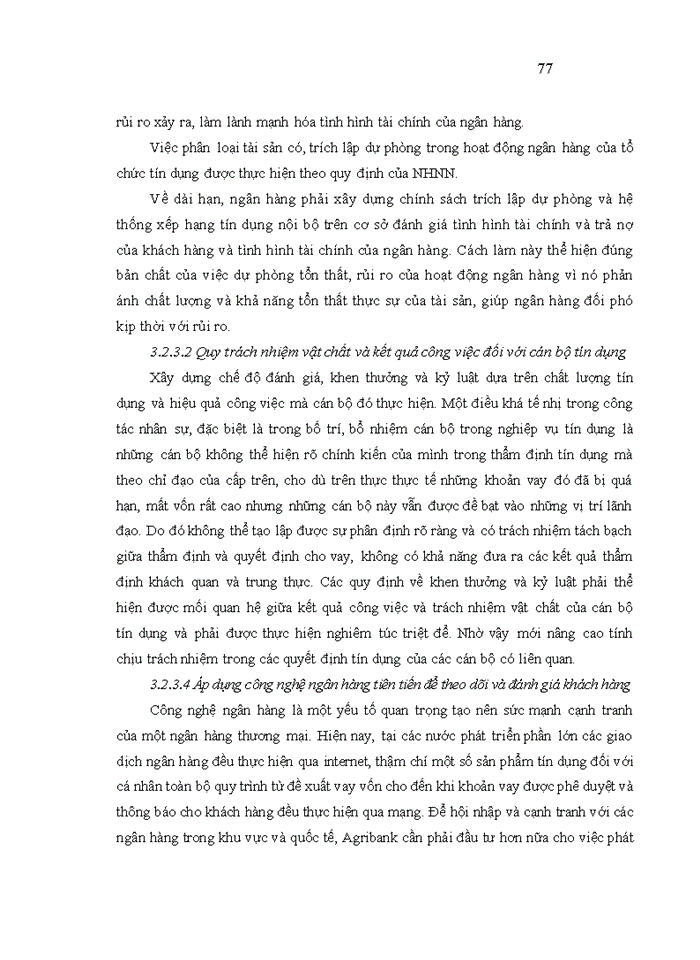 image for page Giải pháp phòng ngừa và hạn chế rủi ro tín dụng tại ngân hàng nông nghiệp và phát triển nông thôn việt nam – chi nhánh hà nội
