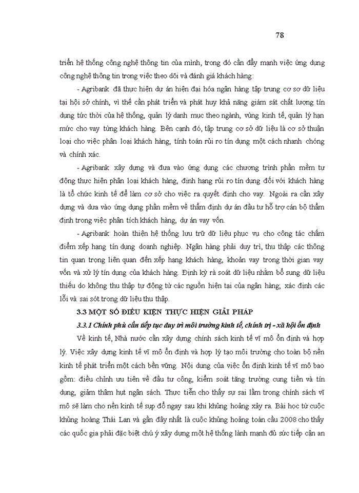 image for page Giải pháp phòng ngừa và hạn chế rủi ro tín dụng tại ngân hàng nông nghiệp và phát triển nông thôn việt nam – chi nhánh hà nội