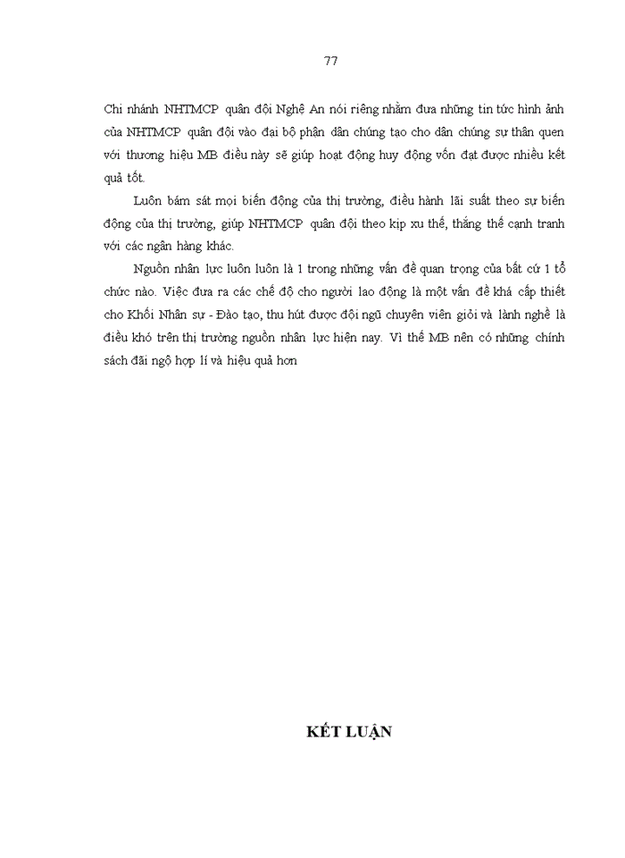 image for page Giải pháp nâng cao hiệu quả huy động vốn tại ngân hàng thương mại cổ phần quân đội  chi nhánh NGHỆ AN