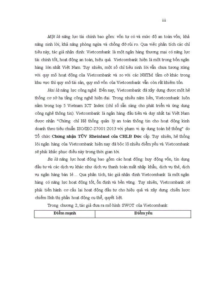 image for page Nâng cao năng lực cạnh tranh của ngân hàng thương mại cổ phần ngoại thương VIỆT NAM
