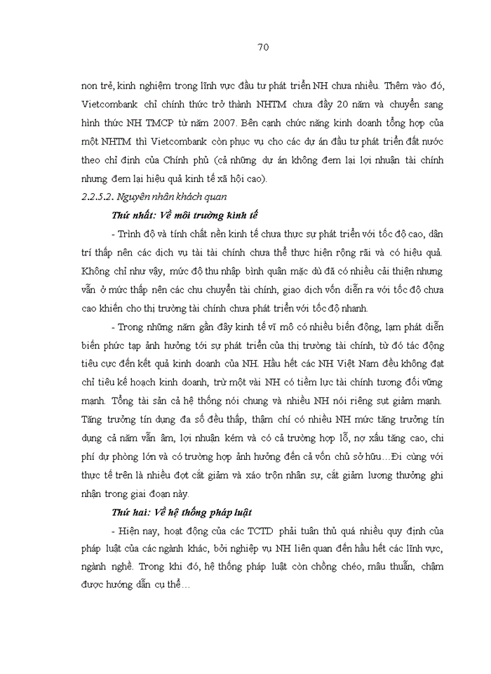 image for page Nâng cao năng lực cạnh tranh của ngân hàng thương mại cổ phần ngoại thương VIỆT NAM