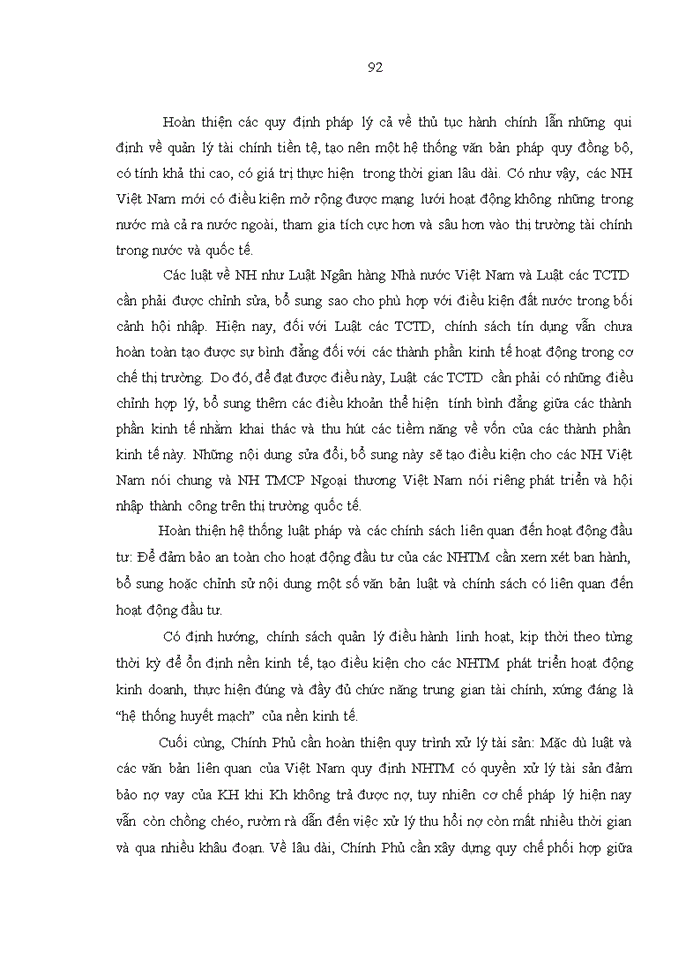 image for page Nâng cao năng lực cạnh tranh của ngân hàng thương mại cổ phần ngoại thương VIỆT NAM