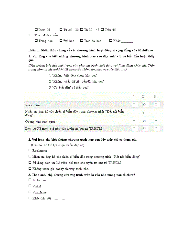 image for page Nghiên cứu ảnh hưởng của hoạt động trách nhiệm xã hội (CSR) đến thương hiệu MOBIFONE