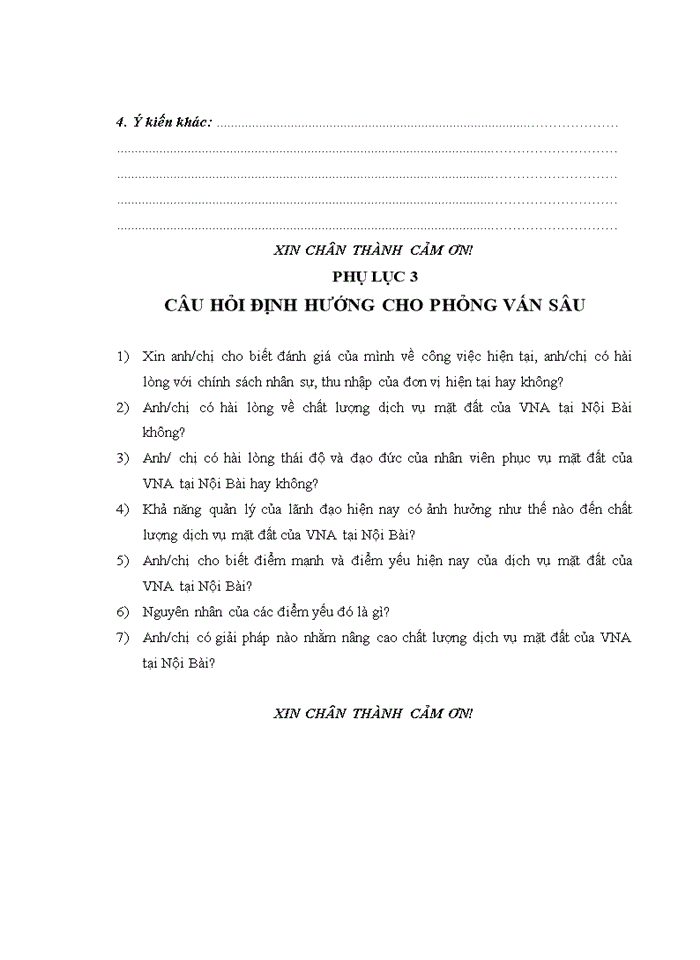 image for page Nâng cao chất lượng dịch vụ mặt đất của Hãng Hàng không quốc gia Việt Nam tại sân bay quốc tế Nội Bài