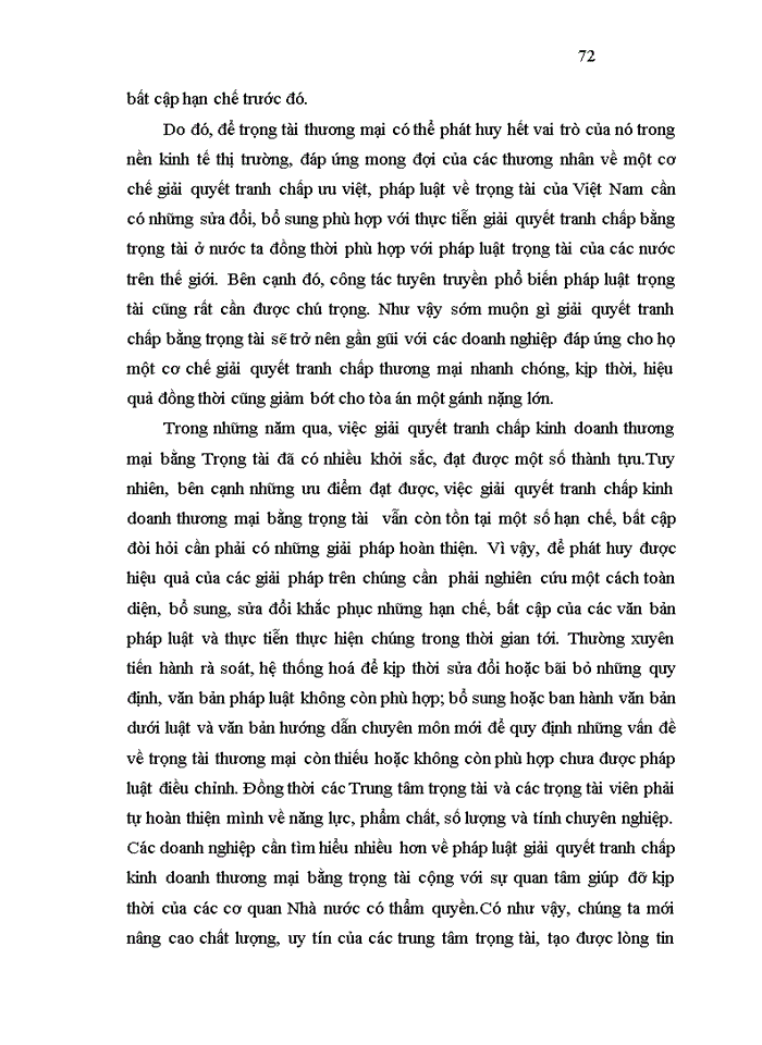 image for page Giải quyết tranh chấp trong thương mại bằng trọng tài thương mại từ thực tiễn thành phố Hà Nội