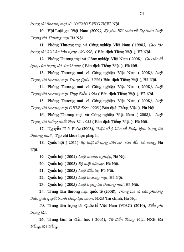 image for page Giải quyết tranh chấp trong thương mại bằng trọng tài thương mại từ thực tiễn thành phố Hà Nội