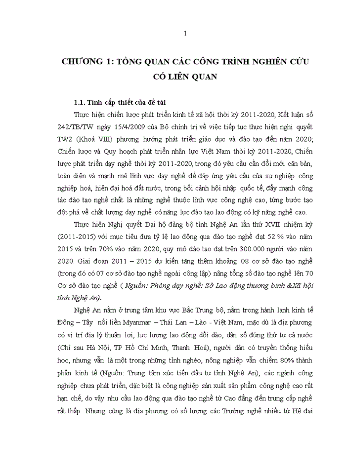 image for page Nâng cao chất lượng đào tạo nghề của trường Cao đẳng nghề Kinh tế - Kỹ thuật số 1 Nghệ An