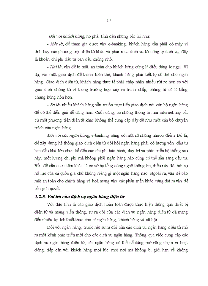 image for page Phát triển dịch vụ ngân hàng điện tử tại Ngân hàng TMCP Ngoại thương Việt Nam