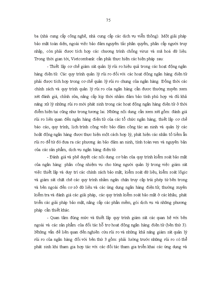 image for page Phát triển dịch vụ ngân hàng điện tử tại Ngân hàng TMCP Ngoại thương Việt Nam