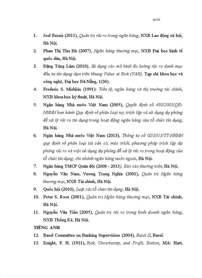 image for page Tăng cường quản lý rủi ro tín dụng tại Ngân hàng TMCP Quân đội