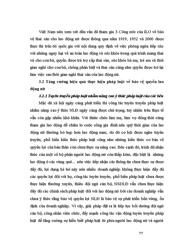 image for page Bảo vệ quyền của lao động nữ trong pháp luật lao động Việt Nam