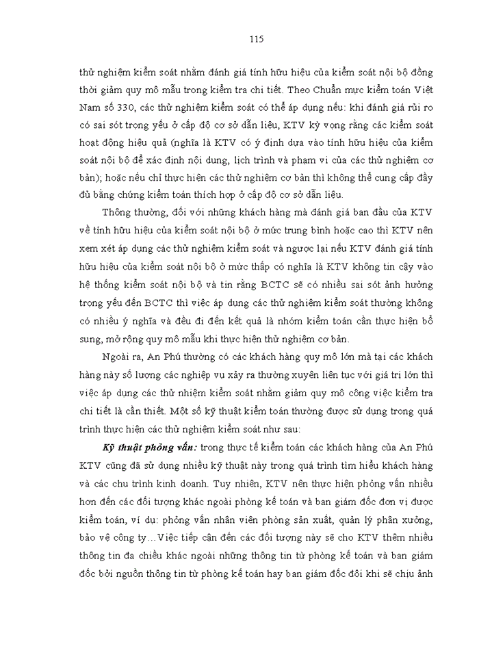 image for page Hoàn thiện quy trình kiểm toán hàng tồn kho trong kiểm toán báo cáo tài chính do công ty TNHH kiểm toán An Phú thực hiện