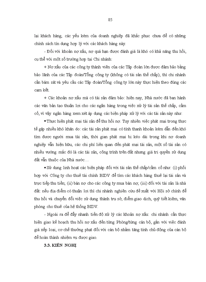 image for page Giải pháp hạn chế rủi ro trong cho vay tại Ngân hàng thương mại cổ phần Đầu tư và Phát triển Việt Nam – Chi nhánh Bắc Hà Nội