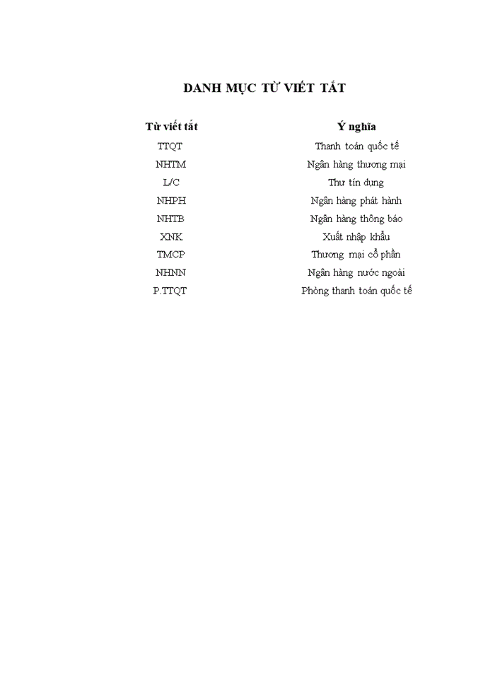 image for page Nâng cao hiệu quả hoạt động thanh toán quốc tế bằng phương thức tín dụng chứng từ tại Ngân hàng Thương mại Cổ phần Bưu điện Liên Việt