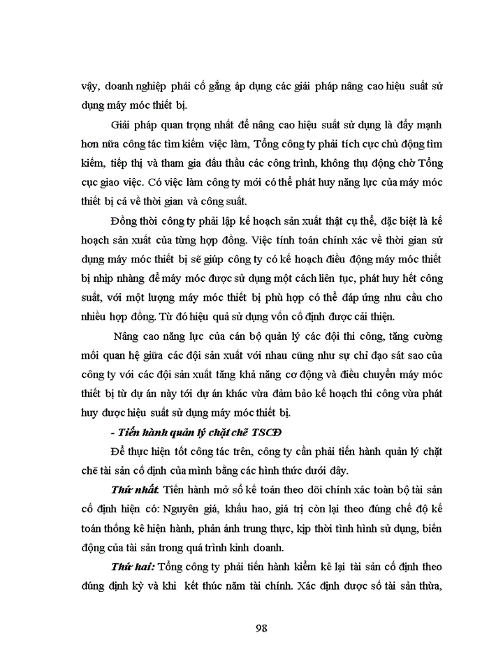 image for page Một số giải pháp nâng cao hiệu quả sử dụng vốn sản xuất kinh doanh tại Tổng công ty Sông Thu - Tổng cục Công nghiệp Quốc phòng
