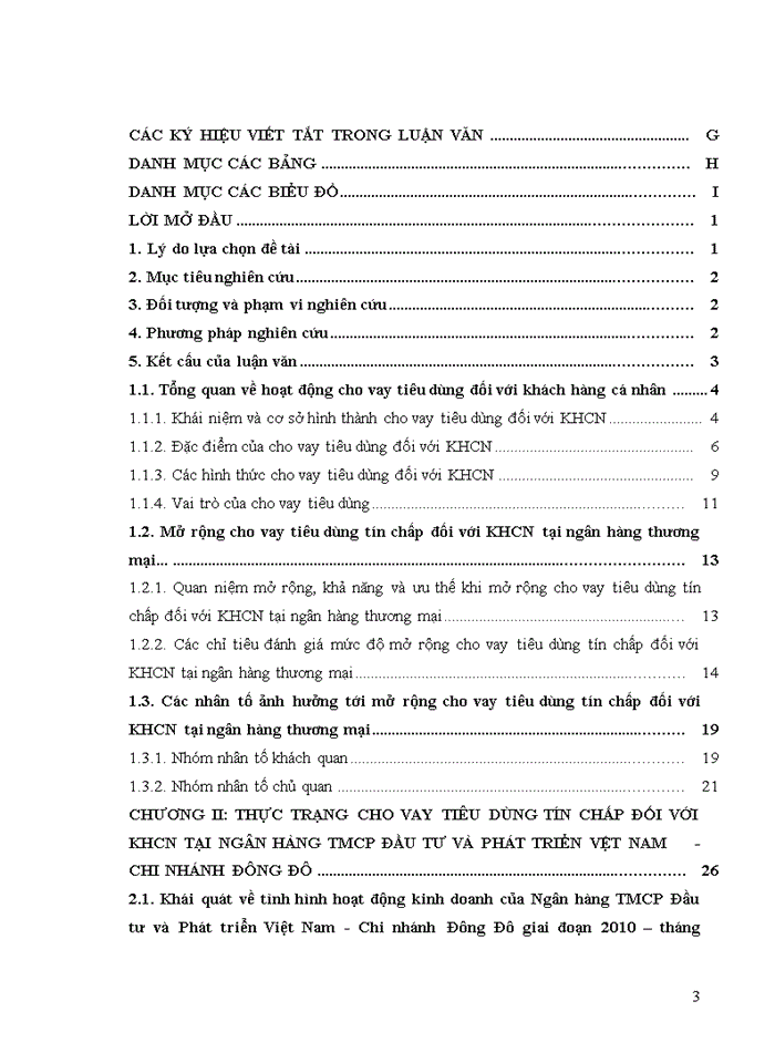 image for page Giải pháp mở rộng cho vay tiêu dùng tín chấp đối với KHCN tại Ngân hàng TMCP Đầu tư và Phát triển Việt Nam – Chi nhánh Đông Đô