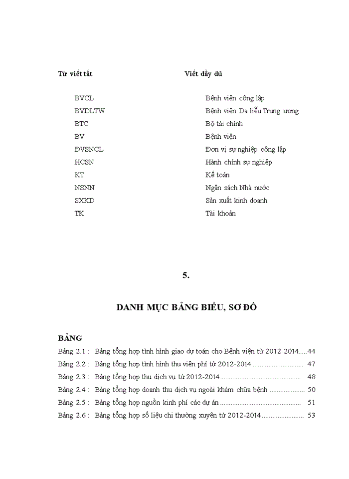 image for page Hoàn thiện tổ chức công tác kế toán tại Bệnh viện Da liễu Trung ương