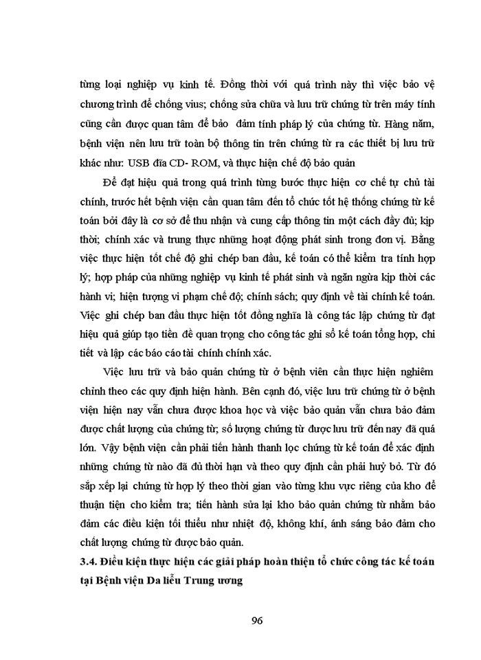image for page Hoàn thiện tổ chức công tác kế toán tại Bệnh viện Da liễu Trung ương