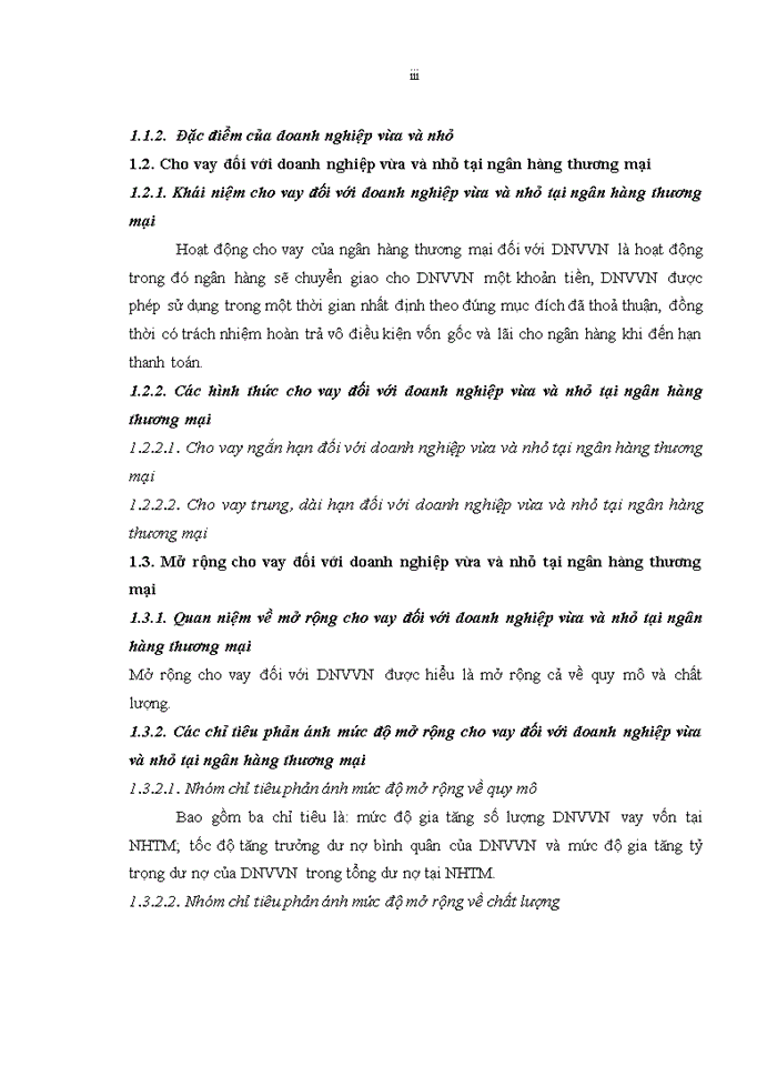 image for page Mở rộng cho vay đối với doanh nghiệp vừa và nhỏ của hội sở chính Ngân hàng thương mại cổ phần Quân đội