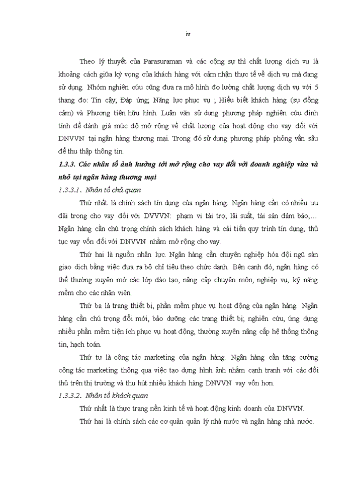 image for page Mở rộng cho vay đối với doanh nghiệp vừa và nhỏ của hội sở chính Ngân hàng thương mại cổ phần Quân đội