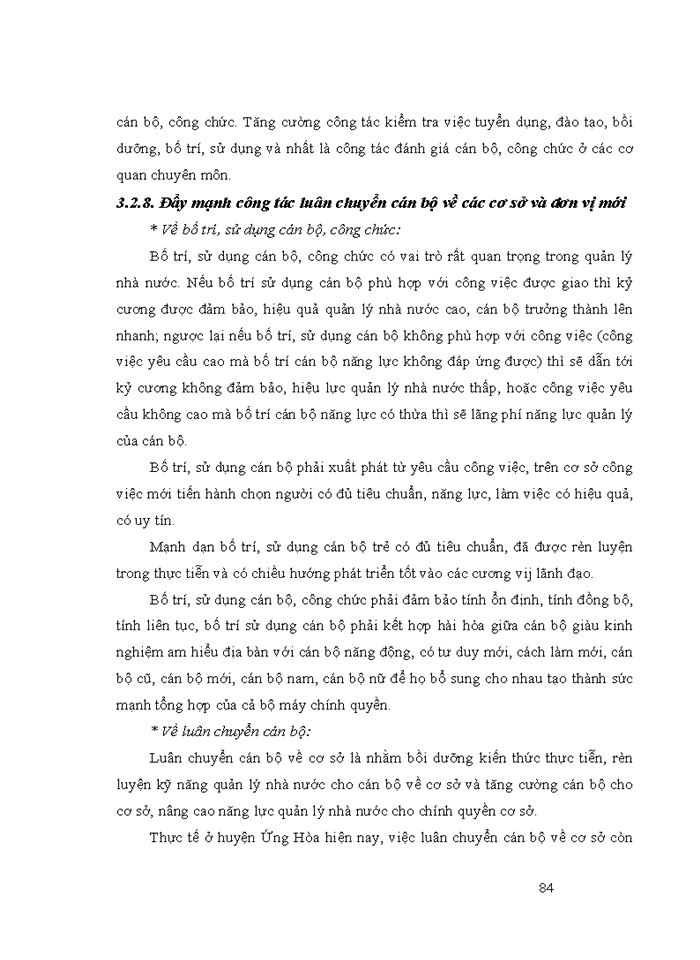 image for page Nâng cao chất lượng cán bộ công chức của UBND huyện Ứng Hoà thành phố Hà Nội