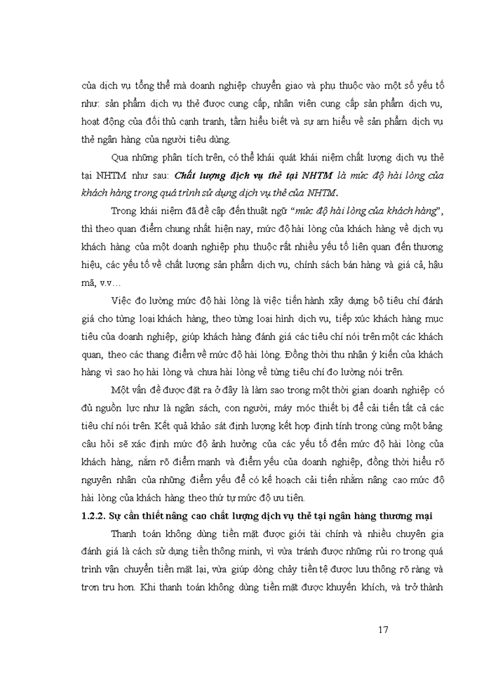 image for page Nâng cao chất lượng dịch vụ thẻ tại Ngân hàng TMCP Kỹ thương Việt Nam - Techcombank